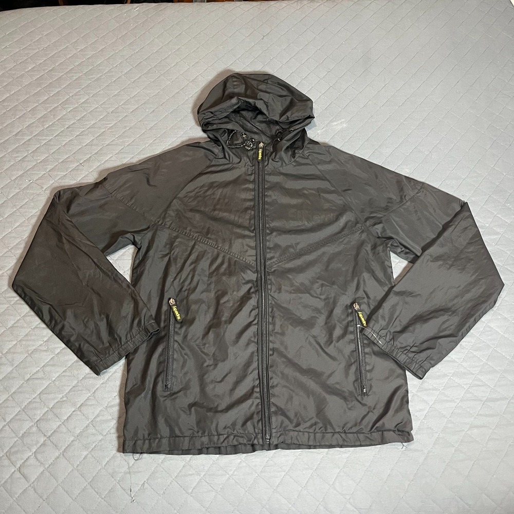 Vintage Superdry Sport Double Blacklabel Stormbreaker‎ Windbreaker Men's L Black